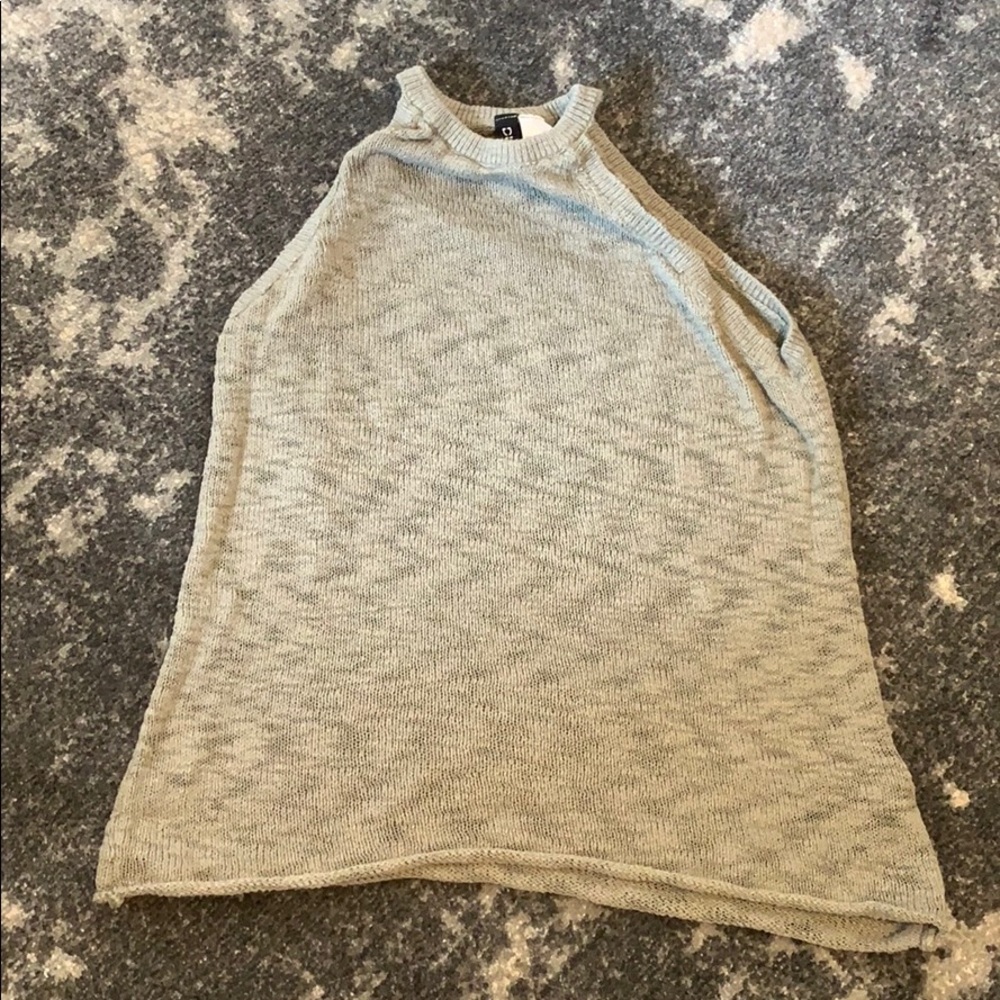 Knit tank top